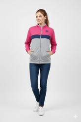 WOMENS EMROIDED ZIPPER HOODIE - Smgarment's